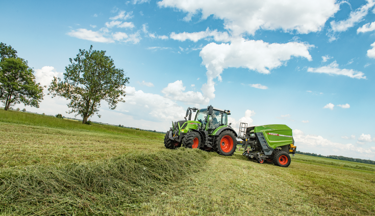 Fendt Rotana F a réten