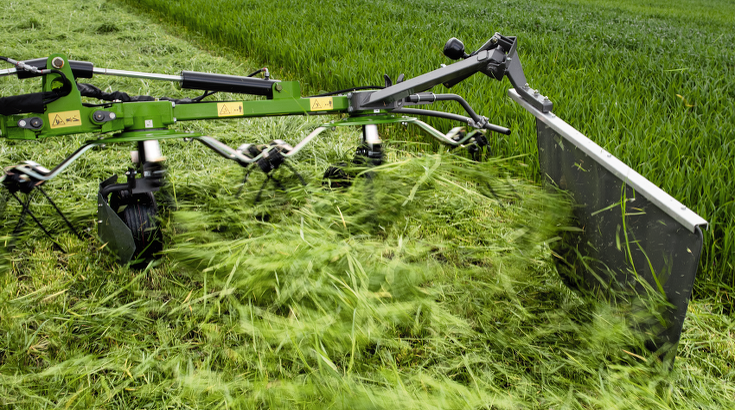 Fendt Twister a szántóföldön