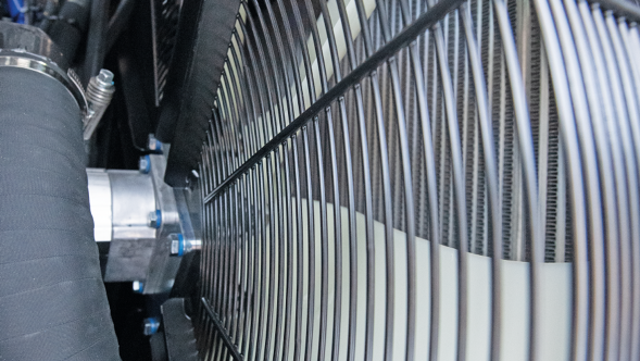 A Cargo T740 szívásirányváltó hűtőventilátora A Cargo T740 szívásirányváltó hűtőventilátora