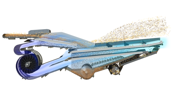 A Fendt IDEAL Cyclone tisztító szelelő számítógép által generált képe A Fendt IDEAL Cyclone tisztító szelelő számítógép által generált képe