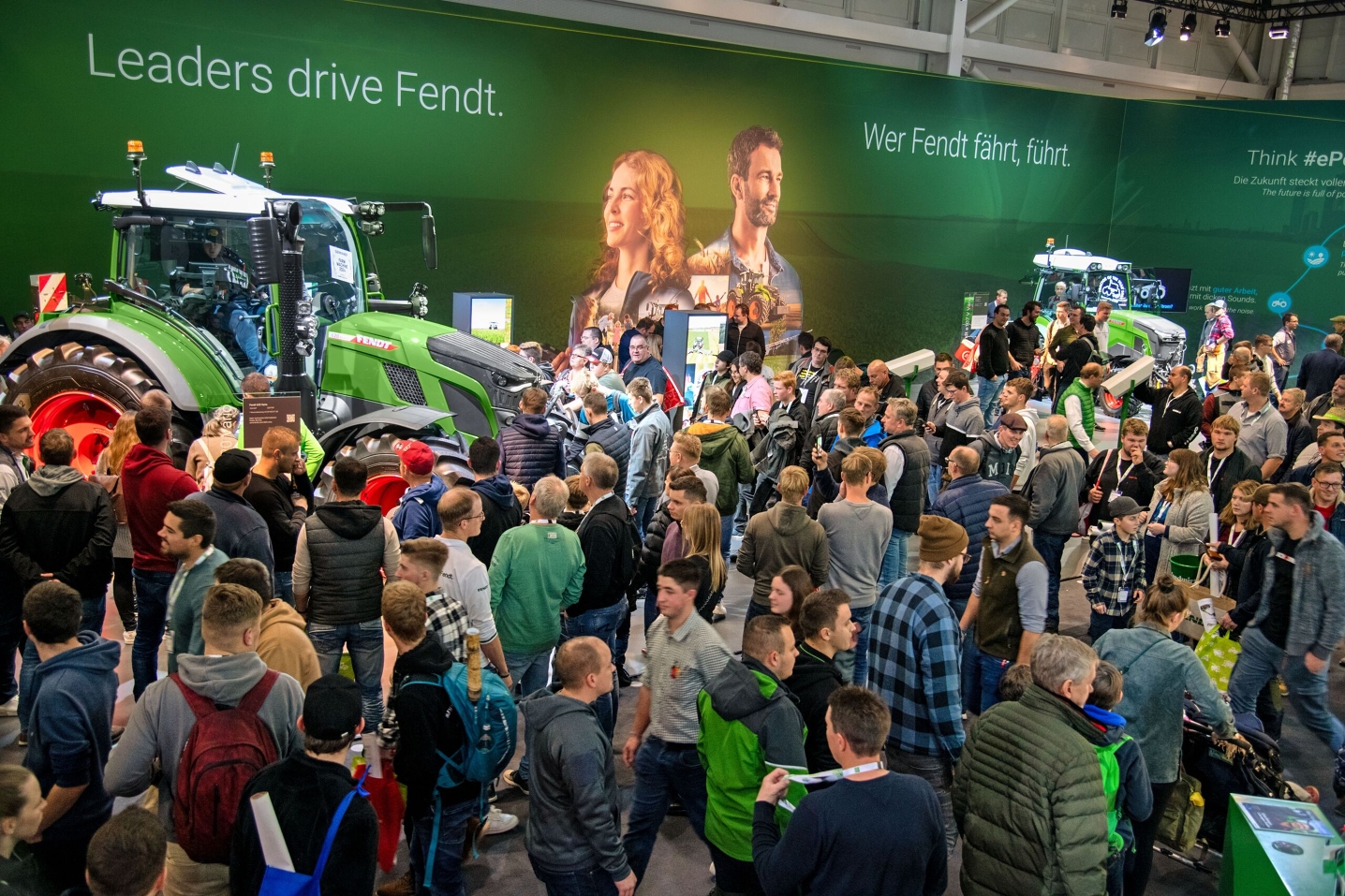 Sok AGRITECHNICA-látogató a Fendt standján