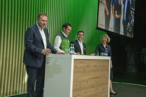 At the Fendt Sustainability Forum, Fendt boss Christoph Gröblinghoff, Thomas Enghof and Josef Mayer reported on which influences are important for innovations