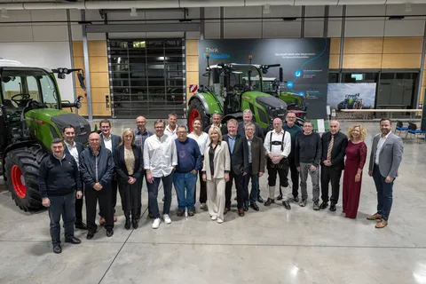Fendt employees with 40 years of service