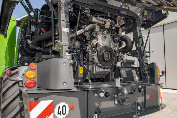 Fendt Katana 650 engine Fendt Katana 650 engine close-up