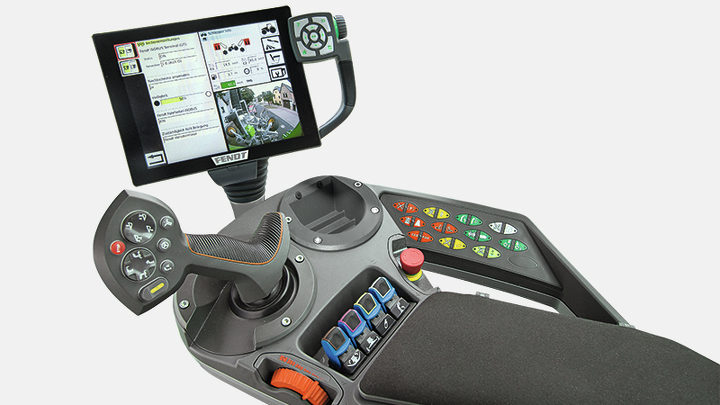 Fendt Katana multi-function armrest