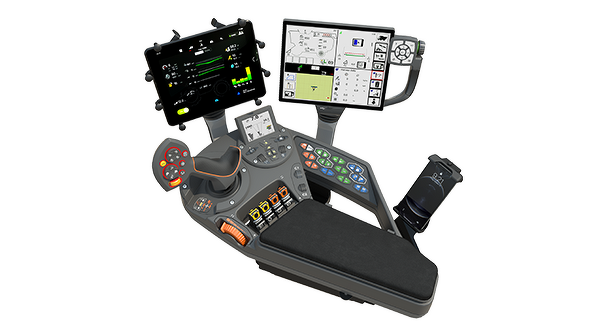 Fendt IDEAL armrest CGI