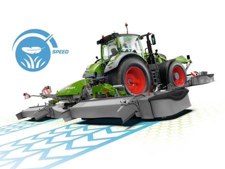 Graphical depiction of a Fendt Slicer Turbolift