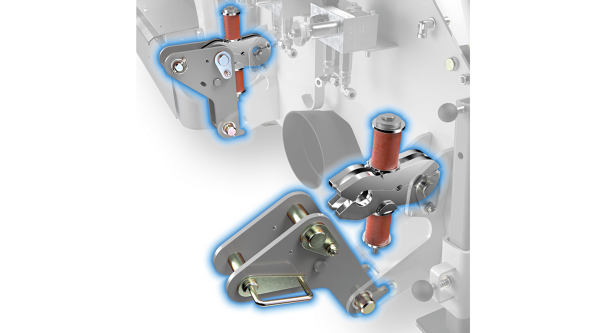 EasySwing Graphic depiction of the EasySwing collision protection