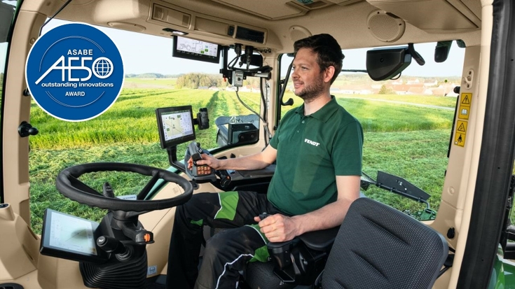 Fendt ErgoSteer installed in a Fendt tractor