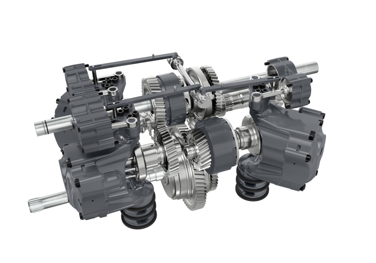 drawing of the Fendt Vario transmission