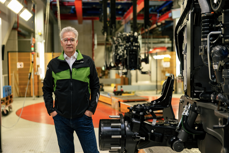 Ekkehart Gläser (Managing Director of Fendt Production)