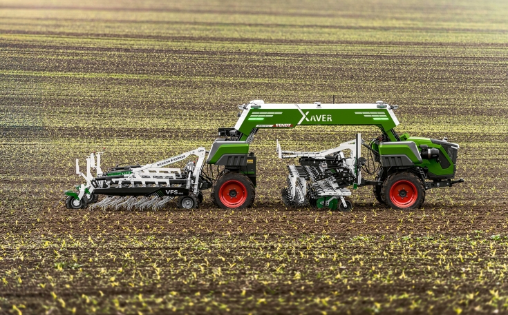 Fendt Xaver GT with hoe Fendt Xaver GT with hoe