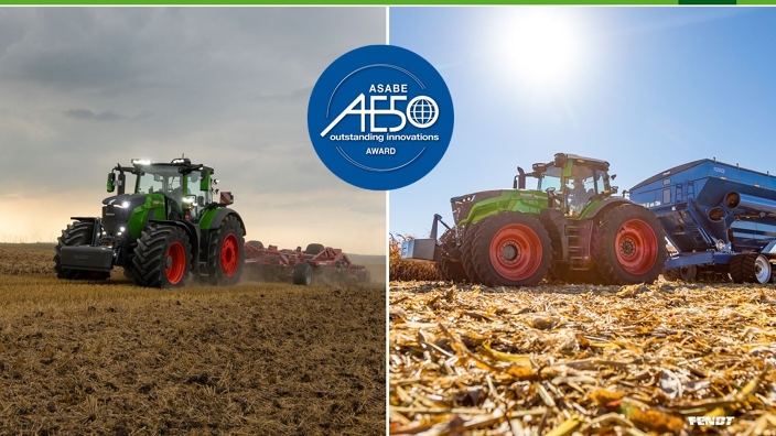North America: Two Fendt tractors receive AE50 2026 Awards