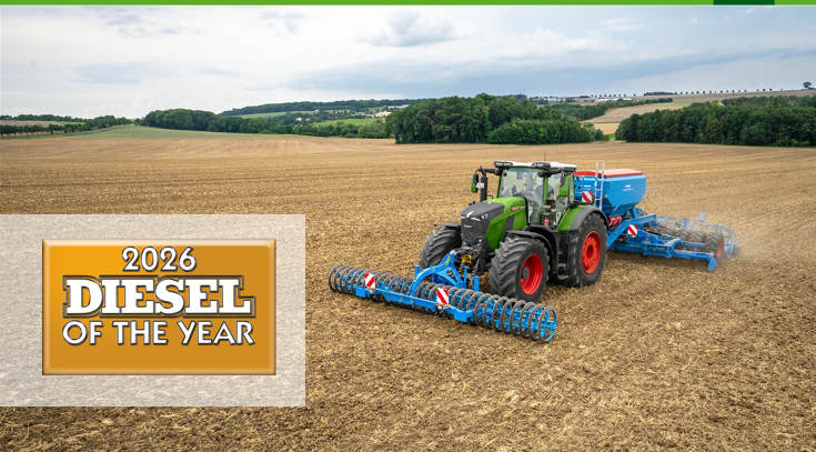 Fendt 800 Vario: CORE80 engine wins "Diesel of the Year Award 2026"