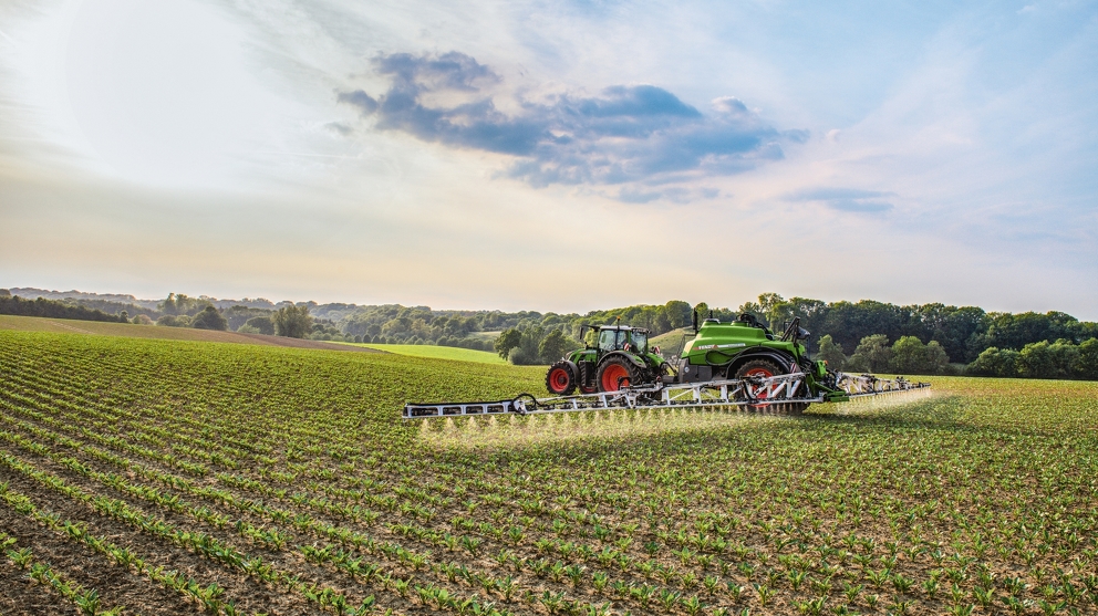 Fendt Rogator al lavoro