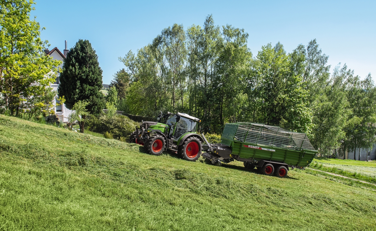 Fendt 200 Vario con il Fendt Tigo