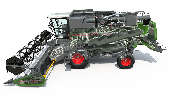 „Fendt CORUS 500“ CGI