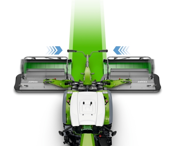 „Fendt Slicer BeMove“ grafinis vaizdas