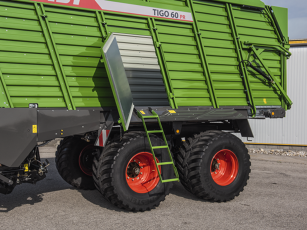 Fendt Tigo pakrovimo priekaba Įėjimo durys