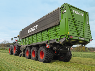 Fendt Tigo pakrovimo priekaba Dangtis