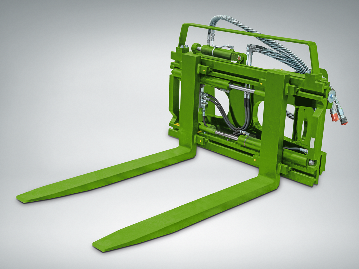 Voorzetvorkversteller met sideshift CGI