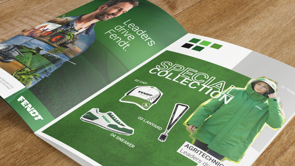 Fendt Leadership collectie Collage van de Fendt Leadership collectie