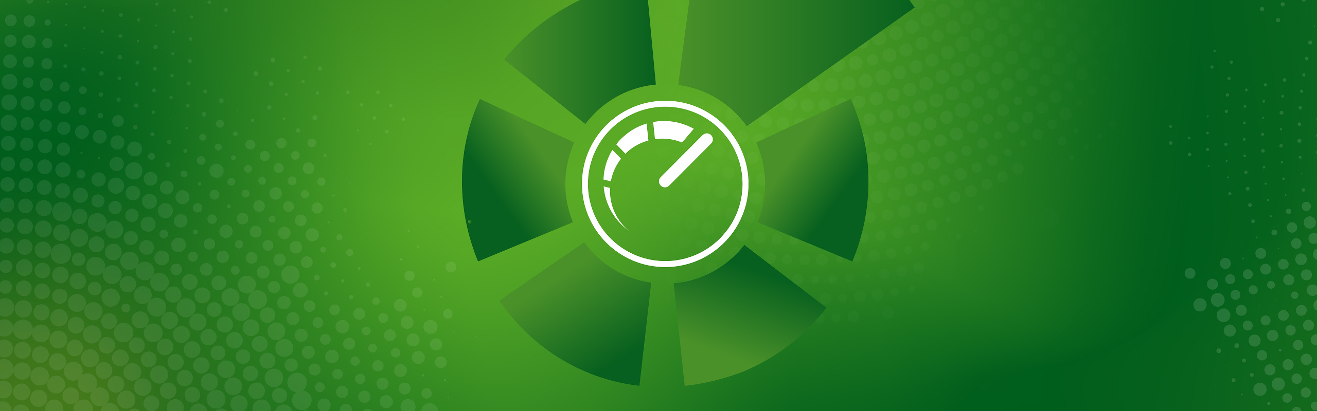 Het groen-witte hoofdmotief met een klok als icoontje in het midden voor de actie Fendt Early Bird 2026