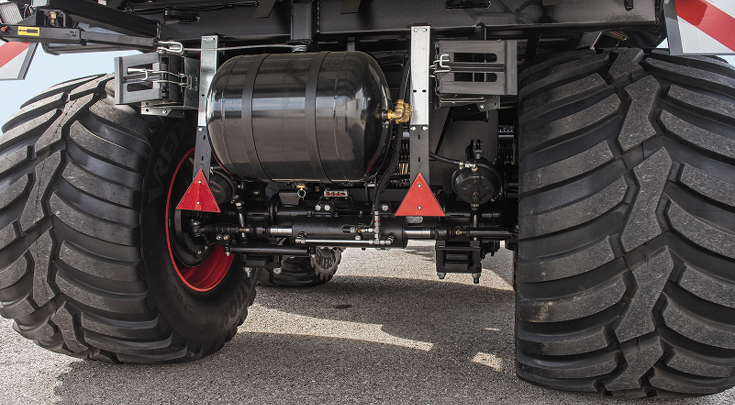 Fendt Tigo Boogie tandemas close-up