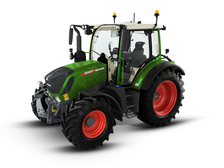 Fristilt CGI-bilde av en Fendt 300 Vario Gen4-traktor