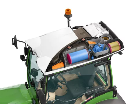 Nowa 4-słupkowa kabina Fendt 200 VFP Vario