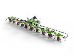 Fendt Twister na białym tle