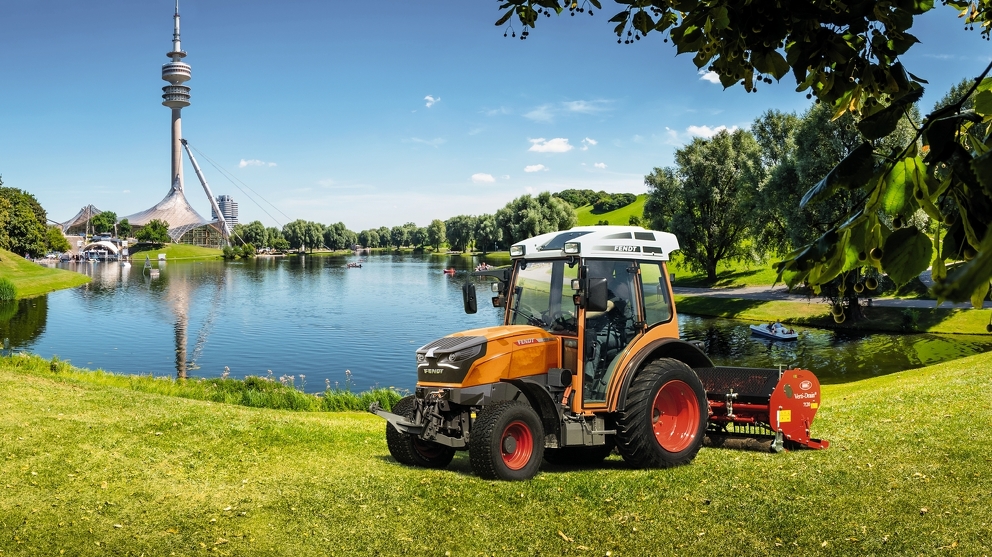 Трактор Fendt за работой Трактор Fendt за работой