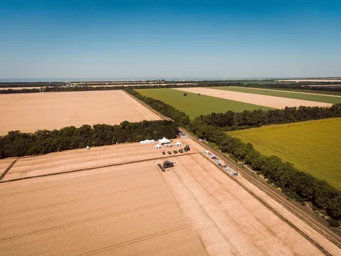 Fendt IDEAL проводить демонстрацію на великому полі в Черкасах