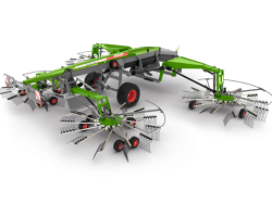 Fendt Former на білому тлі.