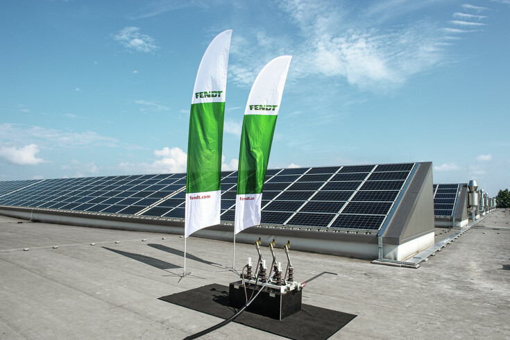 Fendt photovoltaic system