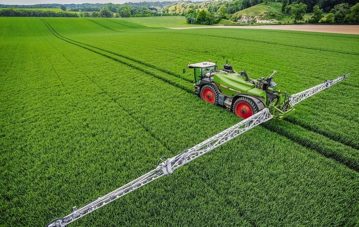 Fendt Rogator in use