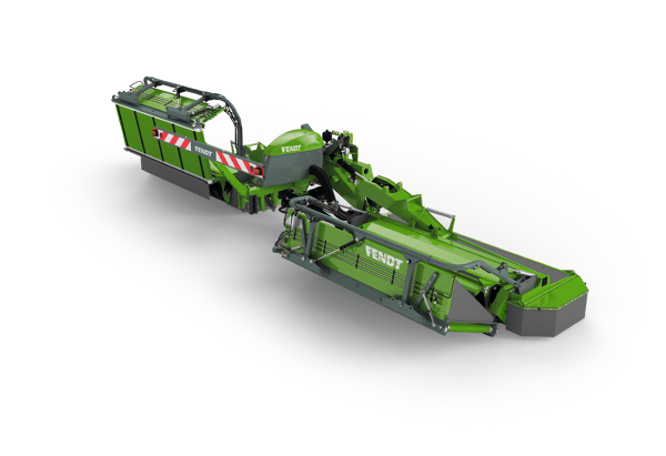 Fendt Slicer rear mower combinations with ISOBUS CGI Fendt Slicer rear mower combinations with ISOBUS CGI