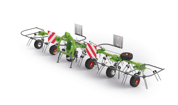 Fendt Twister with Alpine three-point attachment CGI Fendt Twister with Alpine three-point attachment CGI