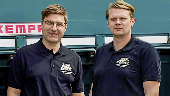 Managing Director of the Agricultural Cooperative Bad Dürrenberg Matthias Ulrich andChristian Gessner Managing Director of the Agricultural Cooperative Bad Dürrenberg Matthias Ulrich andChristian Gessner