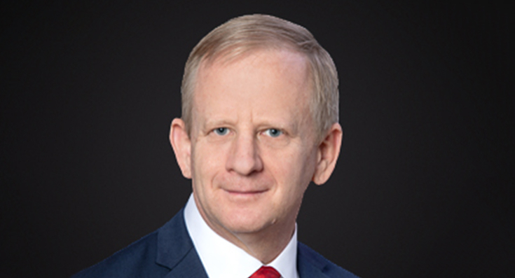 Kelvin Bennett (Senior Vice President of Engineering at AGCO) Kelvin Bennett (Senior Vice President of Engineering at AGCO) in portrait mode in front of a black background