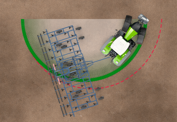 View of Fendt VarioDrive.